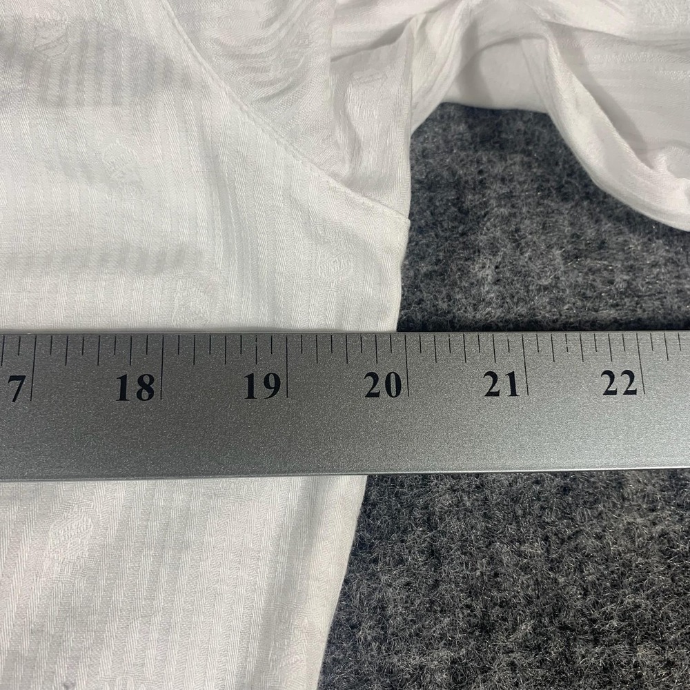 Pendleton Blouse Womens 8 White Basic Collared Lo… - image 8